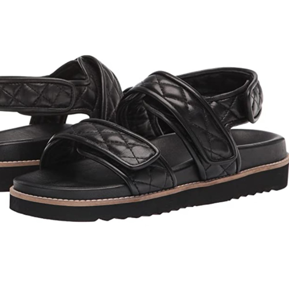Seychelles New to This Quilted Platform Sandals